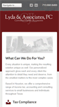 Mobile Screenshot of lyda-cpa.com